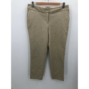 Boden Gold Glittery‎ Wide Leg Womens Pants Size 8R